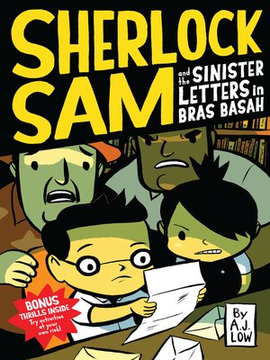 cover image of Sherlock Sam and the Sinister Letters in Bras Basah